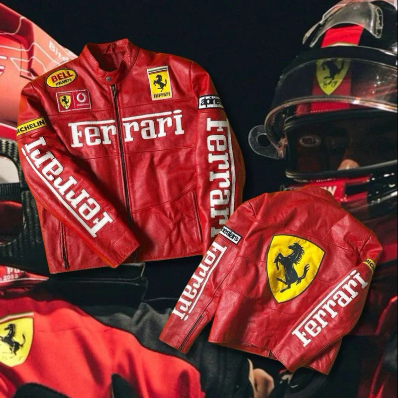 Jaqueta Vintage Ferrari F1 Red