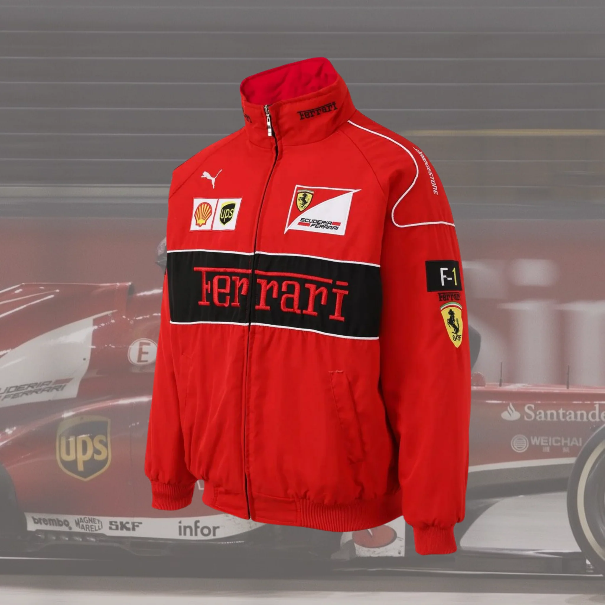 Jaqueta Ferrari F1 Red